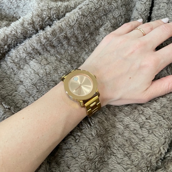 Rose Gold Movado BOLD - Womens Watch Vintage main image 4
